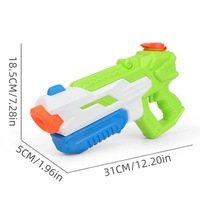 Lot de 2 Pistolets à Eau à Pression pour Enfants – Jouet de Combat Estival