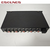 Égaliseur 7 bandes MT-X708, égaliseur graphique complet, 6 sorties, crossover passif, égaliseur paramétrique 7 bandes pour amplificateur audio de voiture