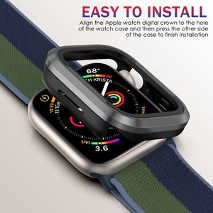 Accessoires pour iwatch TPU Case 49mm Hollow out Housse de protection pour <span class=keywords><strong>Apple</strong></span> <span class=keywords><strong>Watch</strong></span> Ultra Shell - Product Image 6