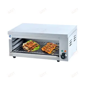 Banco a Gas a infrarossi salamandra barbecue Grill da forno regolabile Heigh ripiano salamandra friggitrice elettrica a infrarossi salamandra Grill