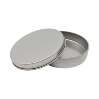 Jewelry Trinket Metal Box Apothecary Style Tins for Candle Making with Window Magnetic Fridge Spice Tins Zero Waste Storage <strong>Can</strong>