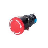 Bouton-poussoir d'arrêt d'urgence rotatif électronique authentique Siemens APT LA39-E Series LA39-E11Z/R 16mm 250V 5A IP40