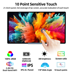 Barato y mejor Monitor de juegos Fhd 21,5 P de 1080 pulgadas con altavoz tipo C Android 12 pantalla Led pantalla Ultra delgada Ips - Product Image 3