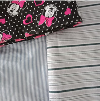100% katun dicetak bahan kain flanel untuk Piyama