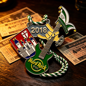 Medalla Personalizada con Lugares Emblemáticos de la Ciudad, Logotipo Personalizado, Aleación de Zinc, Grabado Láser, Recuerdo Deportivo y de Viaje, Regalo Duradero para Tiendas de Música - Product Image 6