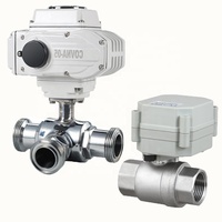 Accovna Valve à bille motorisée DN20, 3/4 pouces, Mini actionneur électrique, contrôle de débit d'eau