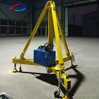 Cric hydraulique personnalisé pour avion avec unité de puissance pour la réparation d'avions ultralégers