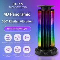 Vente en gros d'usine : Lumière musicale panoramique 4D à activation sonore avec chargement USB