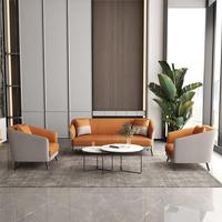 Vente en gros de meubles de style nouveau canapé combiné en L ensemble de canapés de bureau