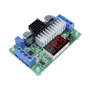 Ltc1871 100W/6a DC-DC Stroombron Step-Up Converter 3.5V-30V 5V 12V 6a 100W Verstelbare Converters + Rode Led Voltmeter - Product Image 1