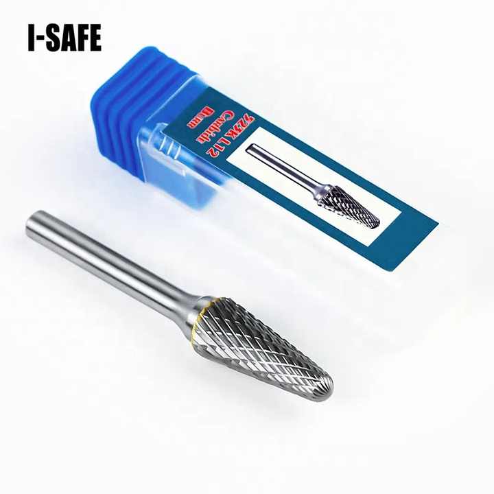 LX1228M06 Double Cut Solid Tungsten Carbide Burr Rotary File Carbide