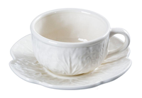 Assiettes en céramique en gros pour dîner, service de vaisselle pour mariage