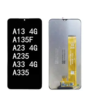 100% Original Lcd For Samsung Galaxy A13 4G A135F Lcd Display Screen Replacement Digitizer Assembly With Frame