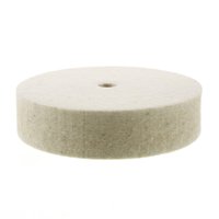2 paquets de tampons de polissage pour voiture, 100% laine, feutre, roue de polissage pour verre, marbre, métal