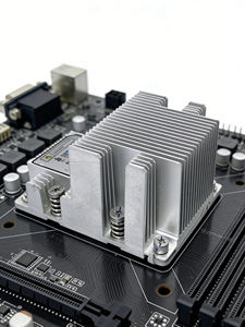 ฮีทซิงค์ทองแดงแบบโปรไฟล์ต่ำ 2U สำหรับโปรเซสเซอร์ รองรับแพลตฟอร์ม 2258V7 สำหรับการติดตั้งเซิร์ฟเวอร์แบบความหนาแน่นสูง - Product Image 6