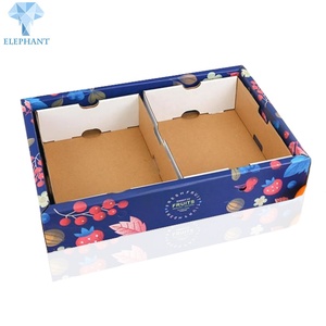 Custom Cheap Eco Friendly Portable Corrugated Carton <b>Box</b> for Fruits - Product Image 4