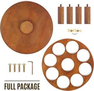 Organizador de Botellas para Vasos Stanley de 24-40 oz con 9 Ranuras Giratorias para Gabinetes de Cocina - Product Image 4