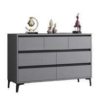 Tiroir de rangement en tissu, commode pour salon, chambre à coucher