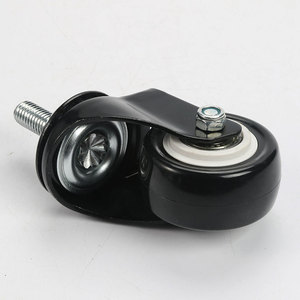 <b>Caster</b> <b>Wheels</b> 1.5 Inch Ball Bearing Soft Tread Vibration Damping For Strollers And Furniture - Product Image 2