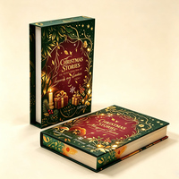 Impression de livres sur demande en Chine, couverture rigide couleur, tranche pulvérisée, roman relié avec jaquette protège-poussière