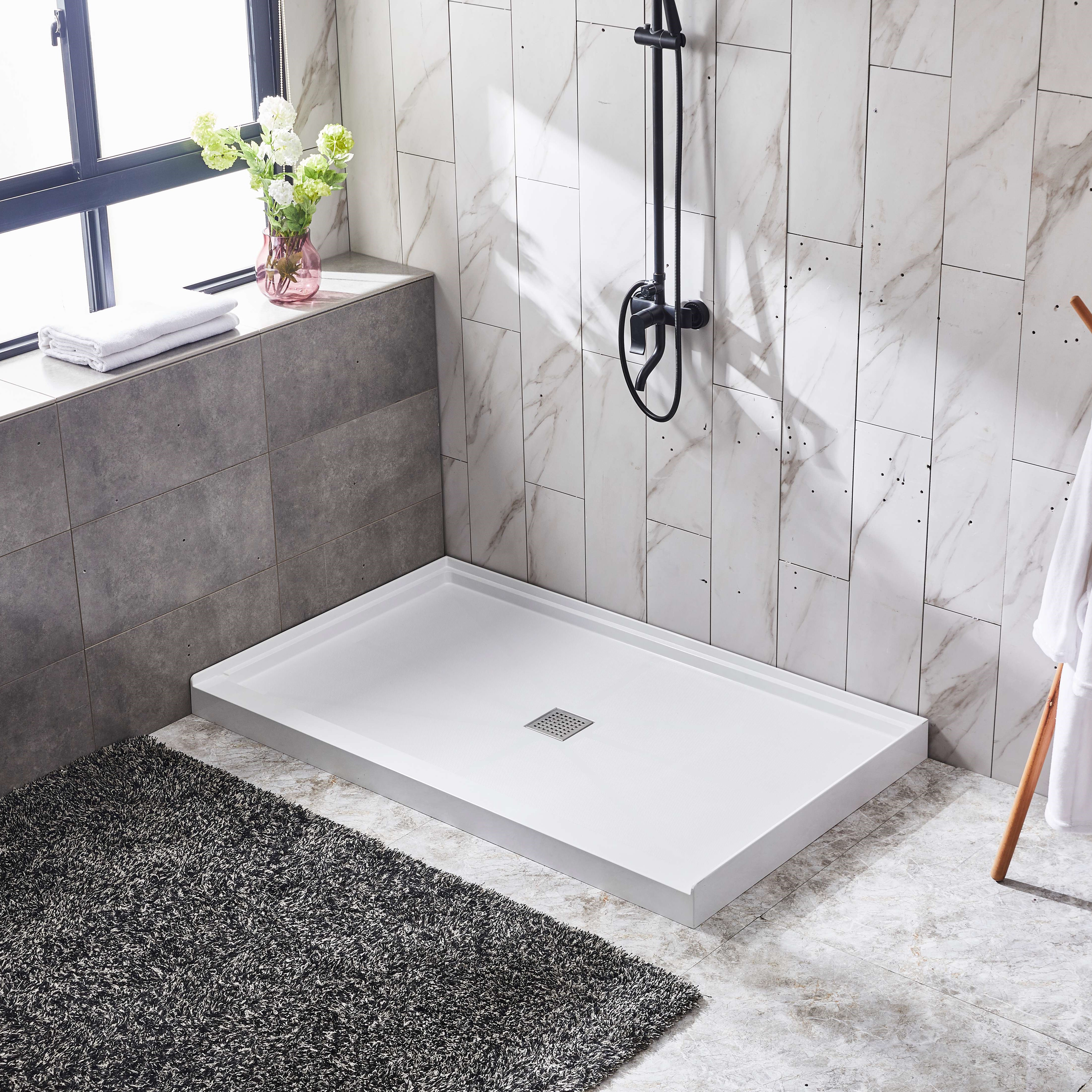 Душевая кабина SMC для ванной комнаты со сливом