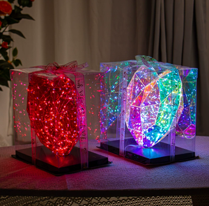 Hot bán qua biên giới đầy màu sắc ánh sáng lên đồ chơi hình trái tim sinh nhật Đồ chơi hình trái tim quà tặng sinh nhật - Product Image 2