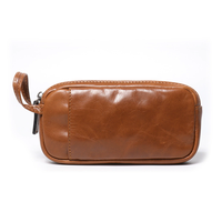 Dompet Kulit Sapi Asli Lapisan Atas Retro Grosir, Kapasitas Besar, Model Panjang, Untuk Pria & Wanita, Dapat Menampung Ponsel