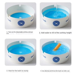 25 टुकड़े पैक धूम्रपान रहित एंटी फ्लाई ऐश पेपर शेट्रे के लिए आश्रय कक्ष - Product Image 4