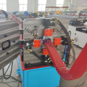 Offre Spéciale machine de fabrication de tuile de tuyau de descente ronde sans couture de coupeur hydraulique automatisé - Product Image 3