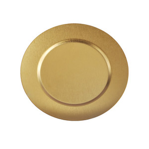 Stainless Steel Round Plate 304 Flat <b>Tray</b> Shallow Dish For Food <b>Serving</b> - Product Image 4