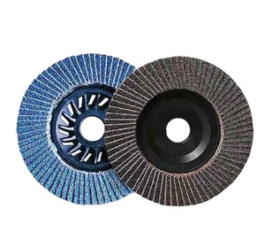 Nhà Máy Giá 200 cái/carton 4 "100 mét cao cấp màu xanh Zirconia Flap đĩa bánh xe máy mài góc Sanding đĩa T29 40 60 80 120 grit - Product Image 2