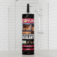 Scellant en silicone transparent à haute résistance adhésive, séchage rapide, pour la construction, le collage et l'étanchéité, imperméable et résistant aux intempéries