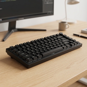 Ajazz AK820 机械键盘 75%布局 热插拔 RGB背光 可编程 USB-C 有线连接 适用于Windows 适合游戏玩家和办公使用 - Product Image 6