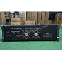 BTD-10 BTD-14 BTD-18 8/12/16 Ch Audio Power Sound Dual 7-band EQ Power Mixer dengan 2 Ch Stereo, 99 Efek DSP, BT, Perekaman USB