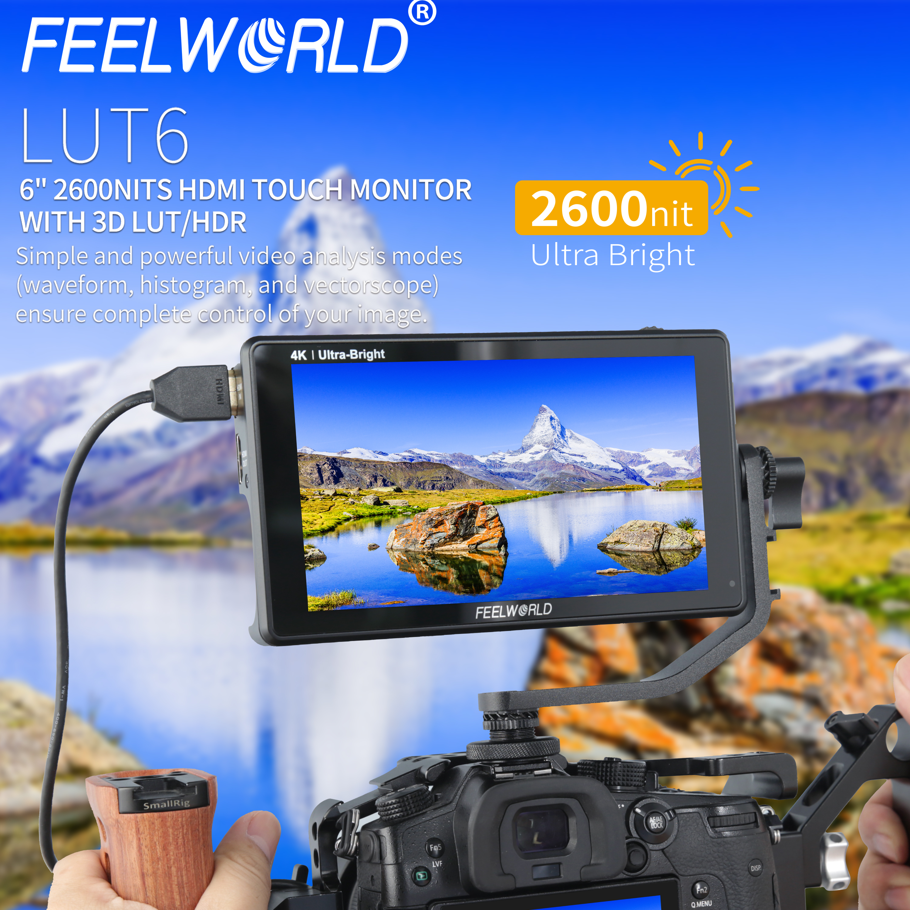 FEELWORLD LUT6 - 6 FEELWORLD LUT6 - 6