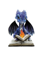 Nouveau design ensemble de 4 belles figurines de dragon en résine mini statues de dragon pour la décoration de la maison