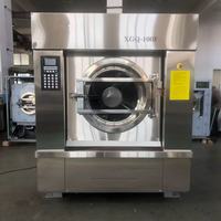 Laveuse-essoreuse industrielle Fomax en acier inoxydable pour hôtels, laveries automatiques et hôpitaux