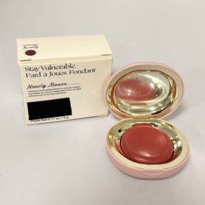 Barra de Colorete <span class=keywords><strong>en</strong></span> <span class=keywords><strong>Crema</strong></span> Vegana Orgánica Rara de 5 Colores, Personalizada con Etiqueta Privada, Cosméticos de Bolsillo para Viaje, para Uso Diario de Belleza - Product Image 5