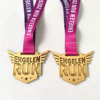 Medali Imitasi Antik Marathon, Piala Penghargaan Logam, Desain Kustom Personal, Medali Olahraga Lari 5k