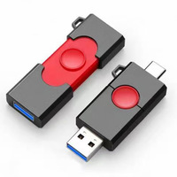 Clé USB 3.0 double type-C en métal, nouvelle, 1 To, 2 en 1 pour smartphone, tablette, ordinateur