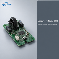 Carte de circuit imprimé (PCB) pour souris d'ordinateur Lierxin, pour applications électroniques d'entrée d'ordinateur OEM