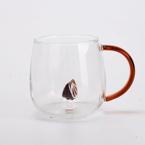 Tasses à café, thé et lait en verre à double paroi en forme de sapin de Noël - Product Image 6