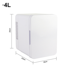 Mini Tủ Lạnh Di Động Nhỏ Tủ Lạnh 4L 12V 220V Nhà Xe Mỹ Phẩm Mini Tủ Lạnh Tủ Lạnh Khách Sạn Mini Bar Tủ Lạnh - Product Image 1