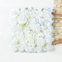 Nouveau grand mur de fleurs artificielles debout pour mariage et Thanksgiving avec des roses et des hortensias artificiels