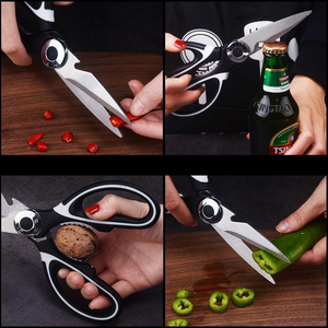 Tijeras de Cocina DD1127 al por Mayor para Cortar Pollo, Abrir Nueces, Cortar Carne y Alimentos, Tijeras para Aves - Product Image 3