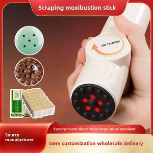 Pot de moxibustion à flamme ouverte Bianstone petit bâton de grattage portable pour <span class=keywords><strong>massage</strong></span> du cou emballé dans un sac - Product Image 5