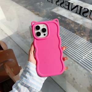 Funda Protectora para Teléfono Móvil de TPU de Silicona con Diseño de Orejas de Gato de Dibujos Animados, con Borde Ondulado Grande, para Oppo A3X A80 A60 A59 A5 <span class=keywords><strong>A9</strong></span> A11X A31 A57 A1K F11 - Product Image 4