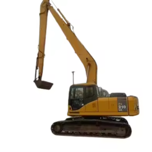 Importación caliente de segunda mano Komatsu PC210 Excavadora sobre orugas Caterpillar Make 21Ton 2018 Modelo Certificado Core Componentes Precio barato - Product Image 1