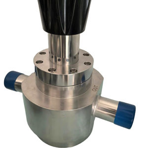 Regulador de Pressão de Diafragma de Aço Inoxidável 316L UHP de 1,5 Polegadas com Dupla Etapa e Duplo Manômetro para Entrega de Gás N2/O2/H2/<span class=keywords><strong>CO2</strong></span>/Ar/He - Product Image 5