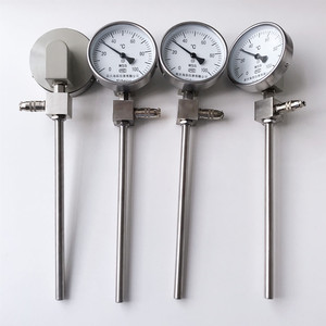 Termómetro Industrial de Carátula Axial de Acero Inoxidable Serie WSS de Haichen, OEM IP65 -80~600 - Product Image 3